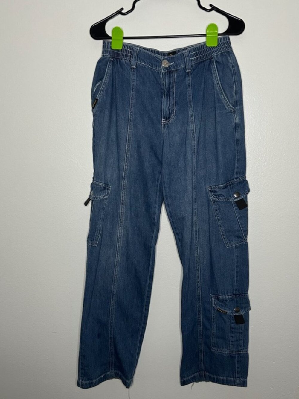 Vintage 2000s Five Star General Co. Cargo Denim Pants Sz 26 x 30